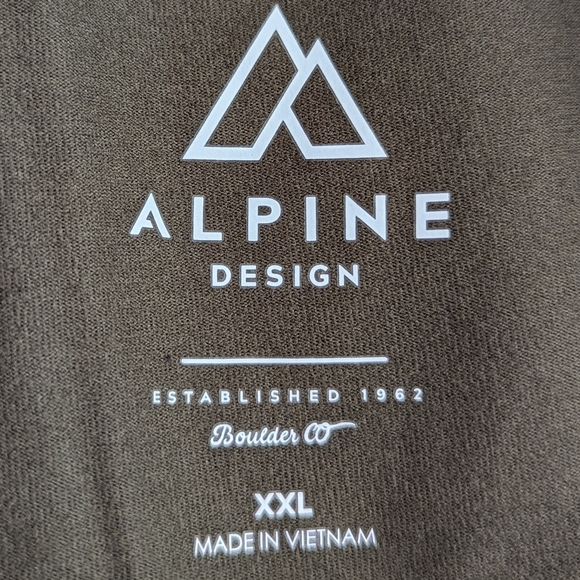 New Alpine Design Men's Field Knit Green Jogger Pants Size XXL - Picture 8 of 8